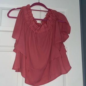 Off the shoulder shirt